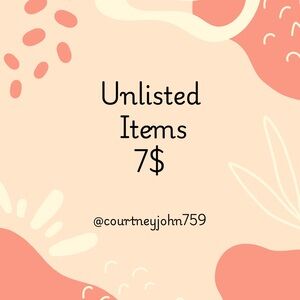 UNLISTED ITEMS SHOWN DURING LIVE SHOW 7$